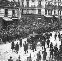 Les funérailles de Victor Hugo à Paris, le 1er juin 1885 - Crédits : BIS/Ph. Coll. Archives Larbor