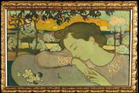 « La Dormeuse ou Jeune Fille endormie » (1892), tableau du peintre nabi Maurice Denis (1870-1943) - Crédits : BIS/Archives Larbor