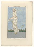Robe de nansouk (extrait du « Journal des Dames et des Modes » n°161, 1914) - Crédits : Rijkmuseum Collections