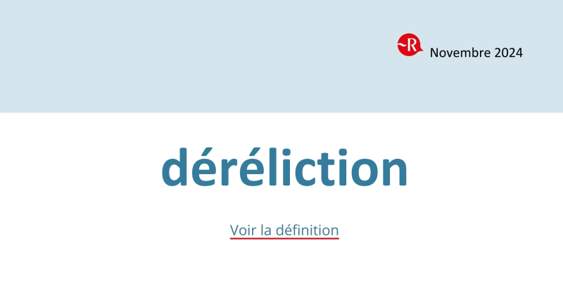 déréliction