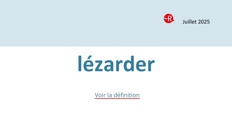 lézarder