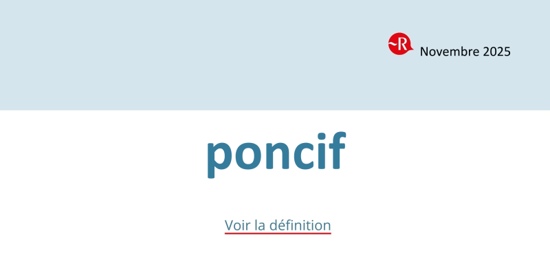 poncif