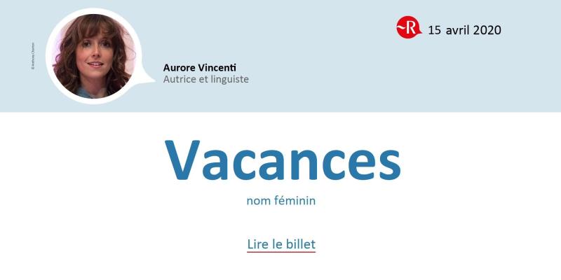 Vacances