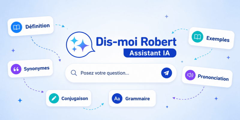 Découvrez « Dis-moi Robert », l’assistant IA de langue française du Robert