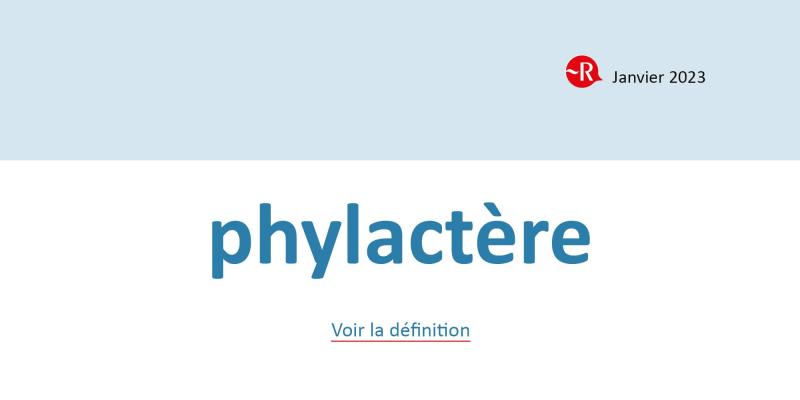 phylactère